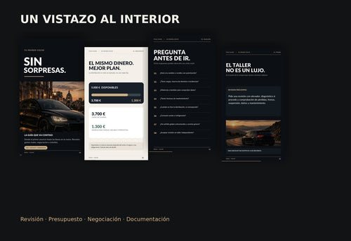 Muestra de las páginas de la guía premium